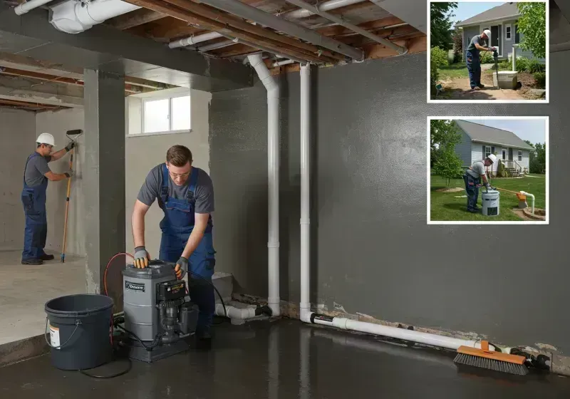 Basement Waterproofing and Flood Prevention process in Energy, IL